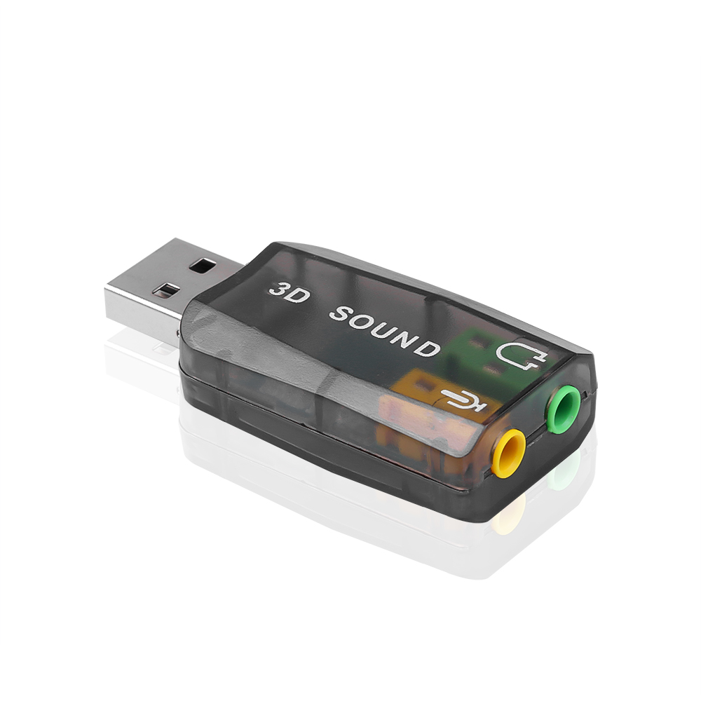 Laptop Accessories Headphones - Mini External Usb To 3.5mm Mic