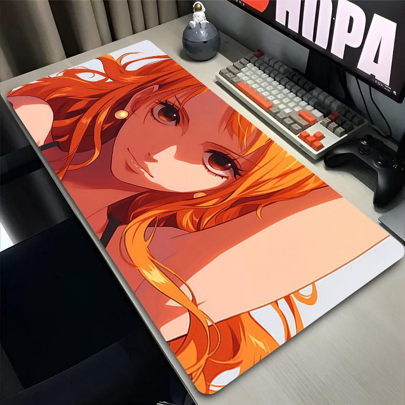 Laptop Accessories Gaming - kawaii Mouse Pad one piece Nami