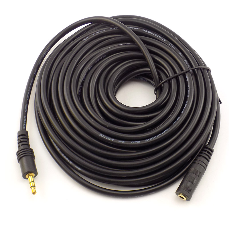 Laptop Accessories Headphones - 1.5/3/5/10M 3.5mm Stereo Male to Female