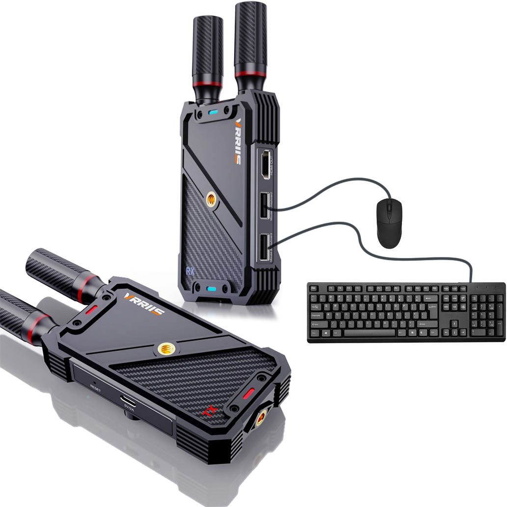 Laptop Accessories Distributor - VRRIIS WL082K 400m Wireless HDMI KVM