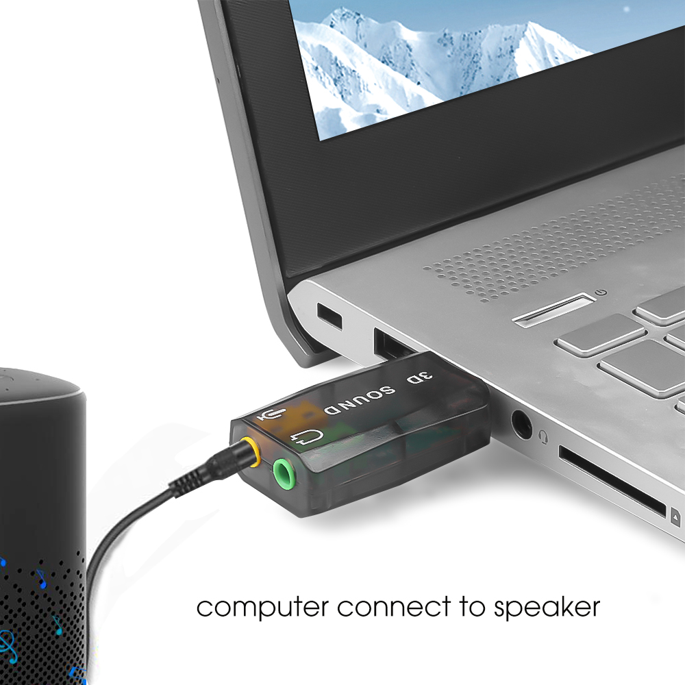 Mini External Usb To 3.5mm Mic - Laptop Accessories Headphones review and price