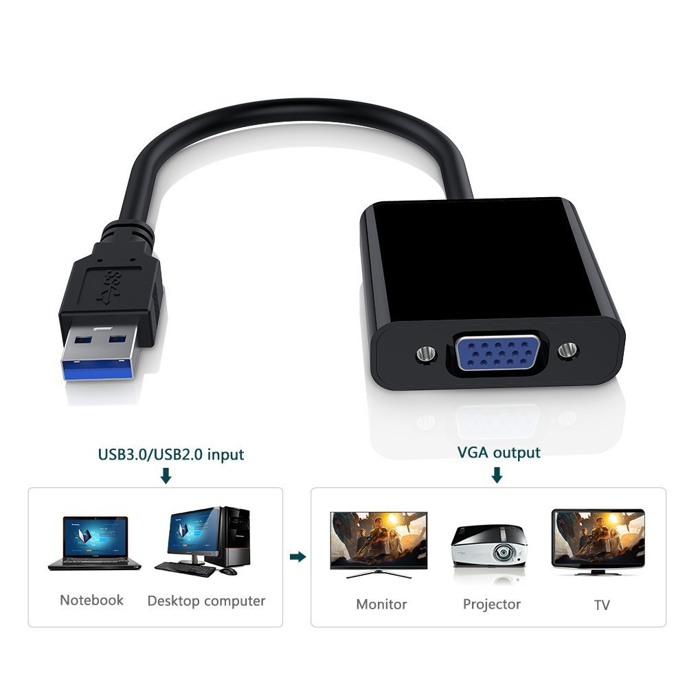 USB 3.0 To VGA Adapter Multi-D - Laptop Accessories Distributor review and price