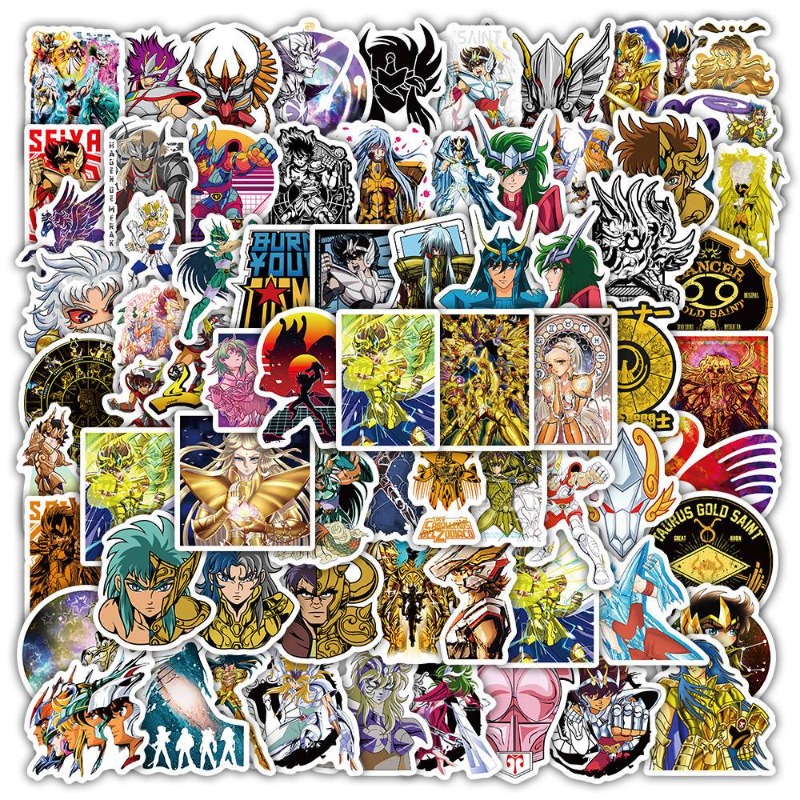 101Pcs Saint Seiya Anime Stick - Laptop Accessories For Office review and price