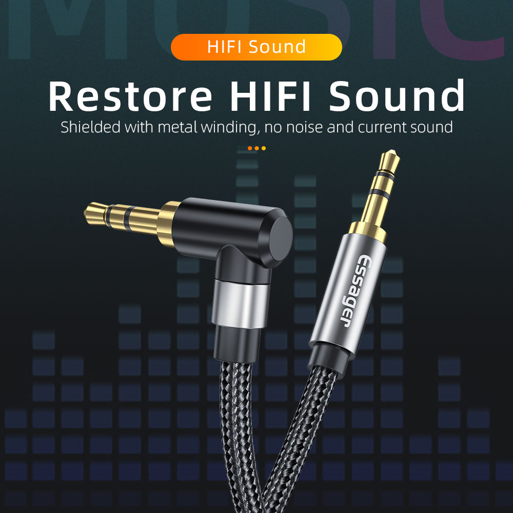 Essager Aux Extension Cable 3. - Laptop Accessories Headphones review and price
