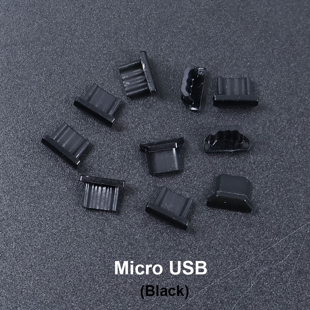 JCD 10pcs Silicone Type-C Micr - Laptop Accessories Protector review and price