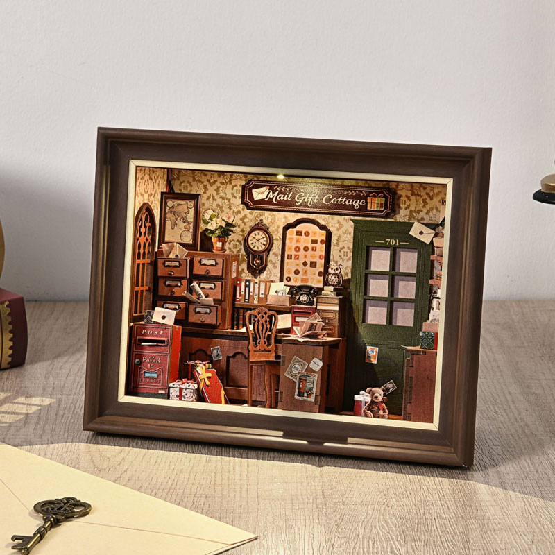 DIY 3D Wooden Book Nook Kit Mi - Laptop Accessories Light review and price
