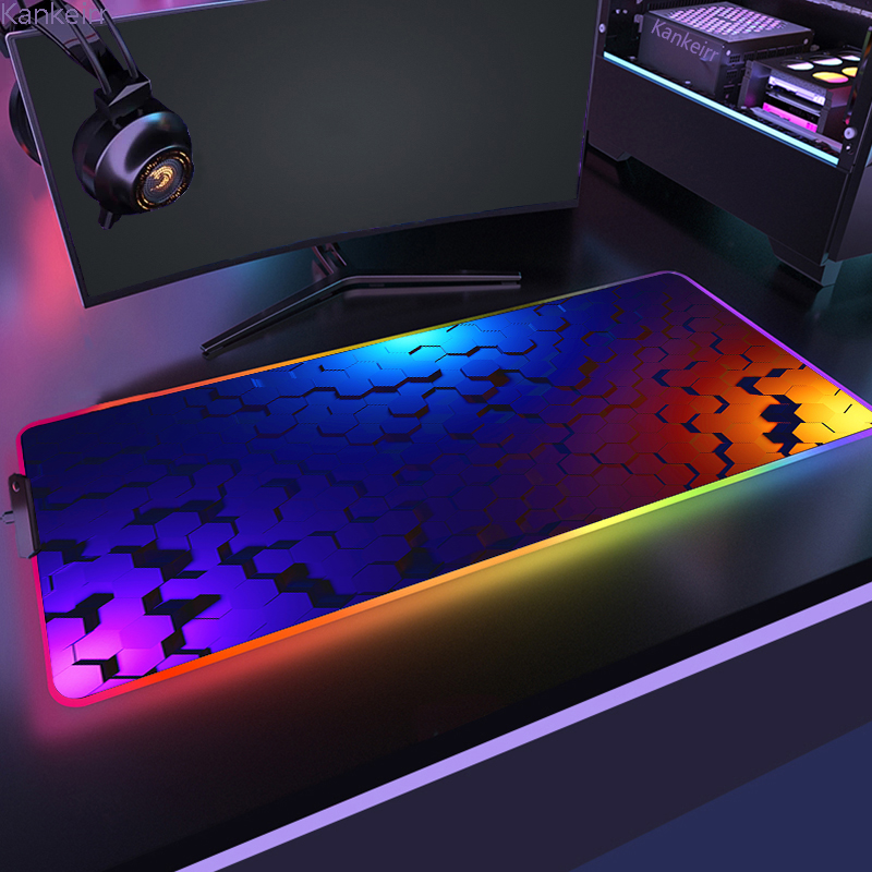 RGB Hexagonal Mouse Pad 900x35 - Laptop Accessories Rgb review and price