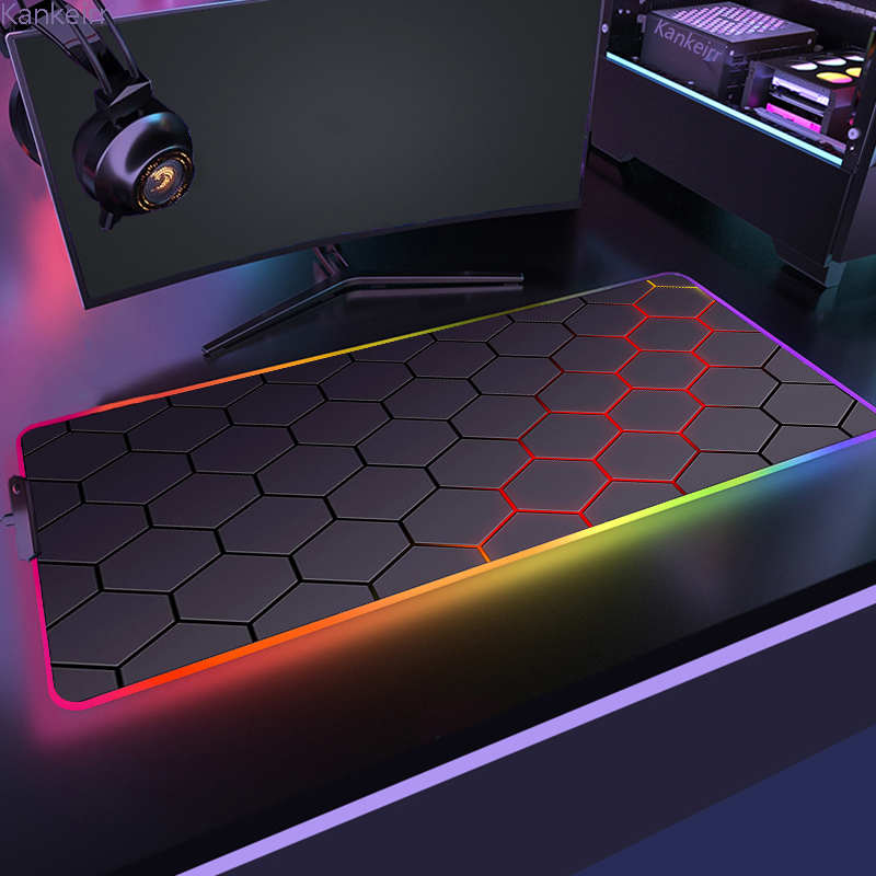 RGB Hexagonal Mouse Pad 900x35 - Laptop Accessories Rgb review and price