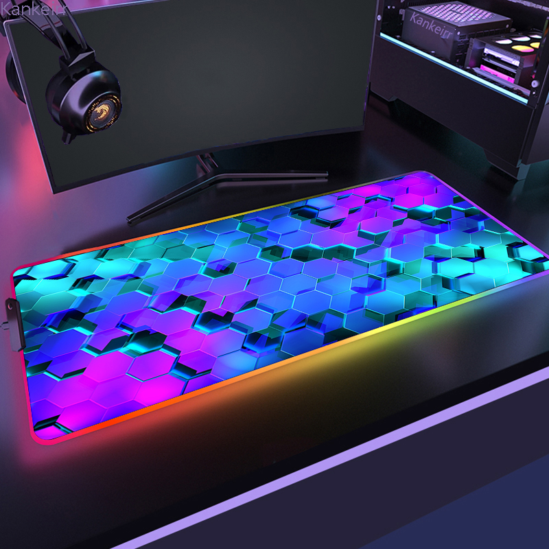 RGB Hexagonal Mouse Pad 900x35 - Laptop Accessories Rgb review and price