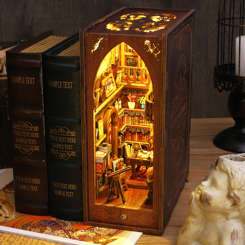 DIY Book Nook Shelf Insert Kit - Laptop Accessories Light review and price