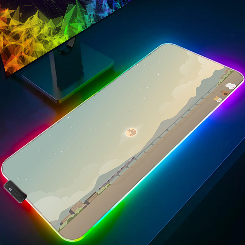RGB LED Mouse Pad Laptop Non-s - Laptop Accessories Rgb review and price