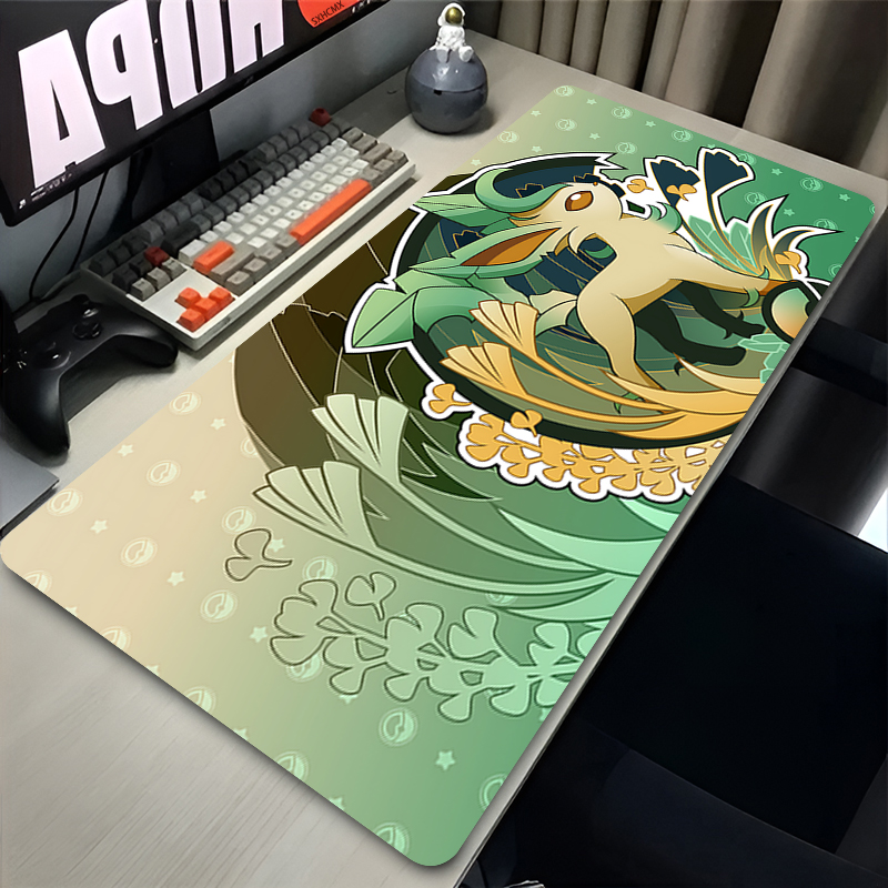 Mouse Pad Gamer P-pokemon Leaf - Laptop Accessories Gaming review and price