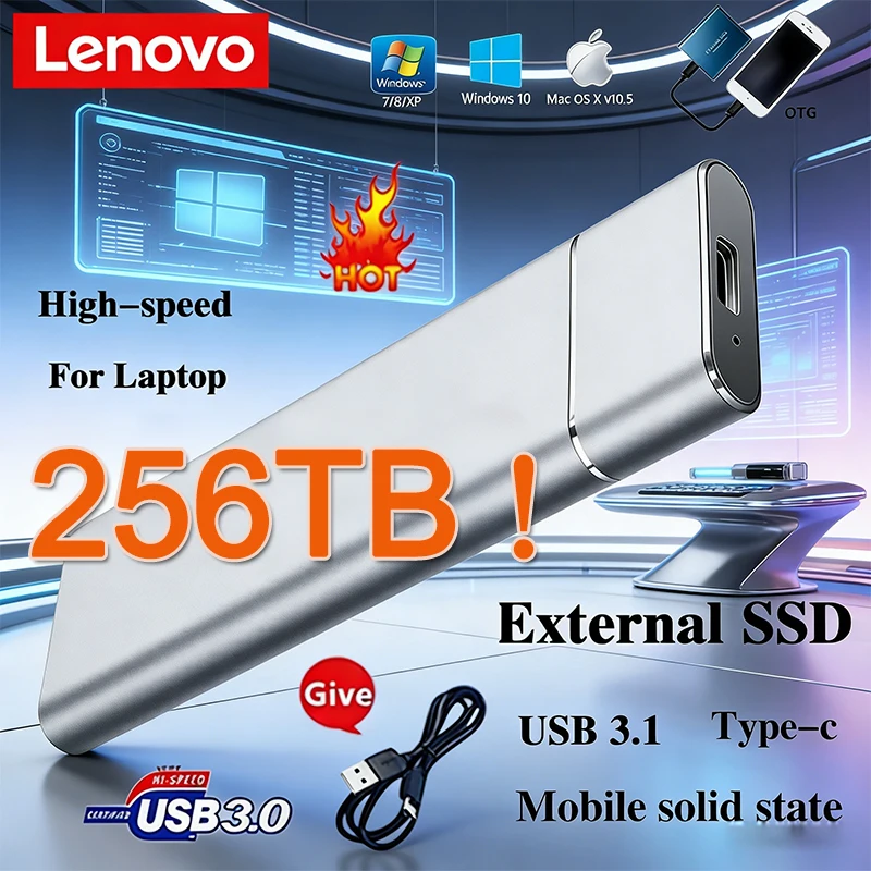 Lenovo SSD Mini Portable SSD 2 - Laptop External Accessories review and price