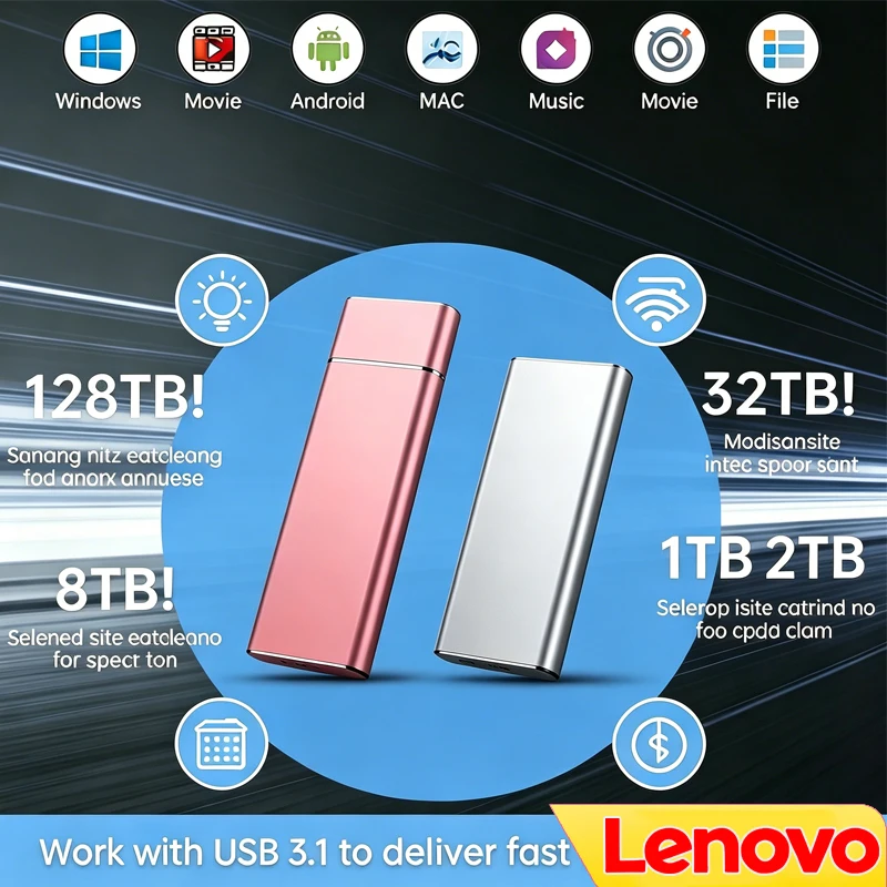 Lenovo SSD Mini Portable SSD 2 - Laptop External Accessories review and price