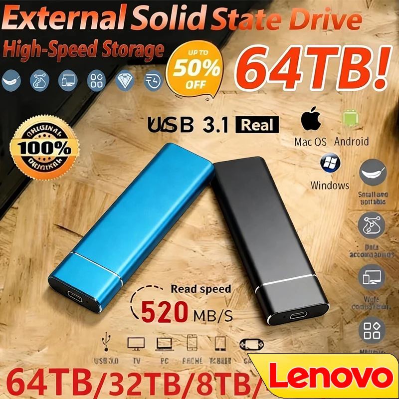 Lenovo SSD Mini Portable SSD 2 - Laptop External Accessories review and price