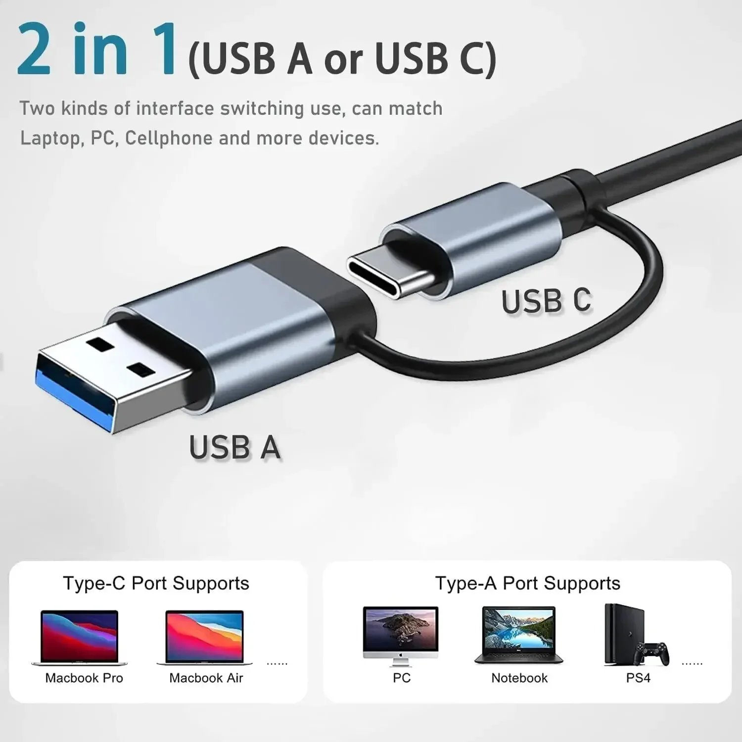 8 In 2 USB-C Hub With 3.0 SD/T - Usb C Docking Hub review and price