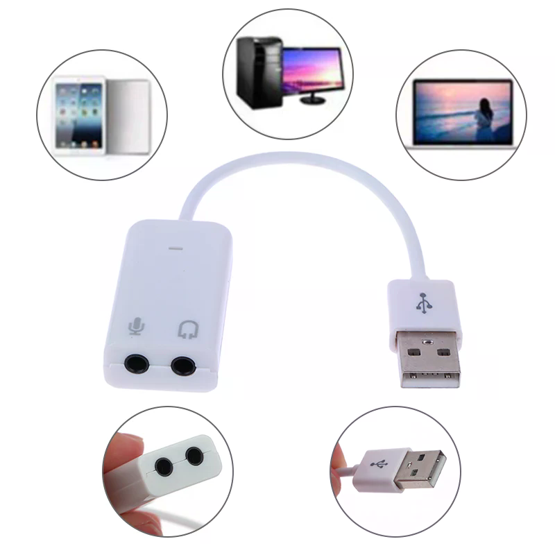 2.0 3d 7.1 5HV2 Adapter Usb to - Laptop Accessories Headphones review and price