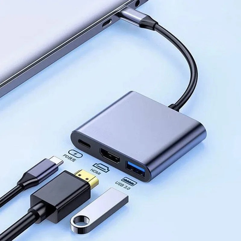 USB C HUB 3in1 Type C 3.0 to H - Usb C Docking Hub review and price