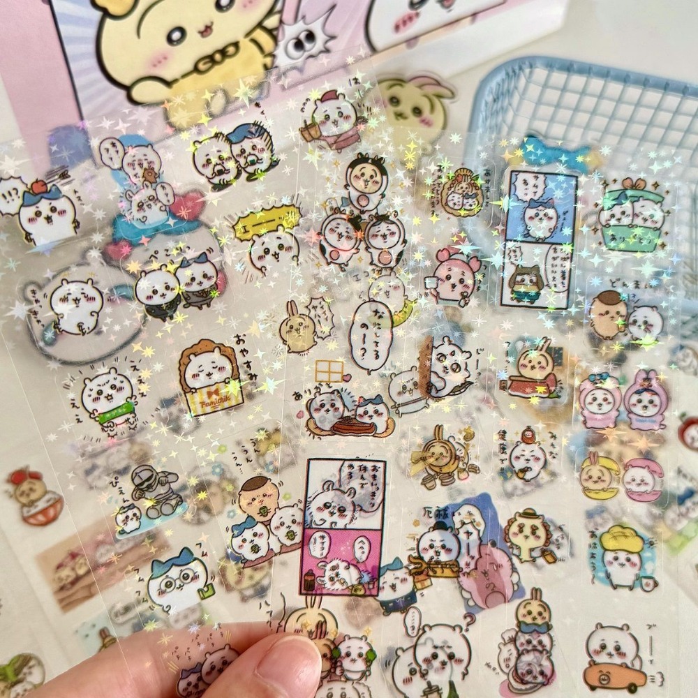 30Pcs Chiikawa Laser Stickers  - Laptop Accessories Parts review and price
