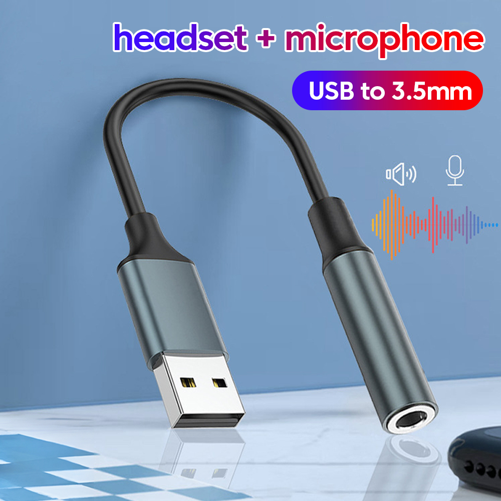 USB To 3.5MM Jack Audio Adapte - Laptop Accessories Headphones review and price
