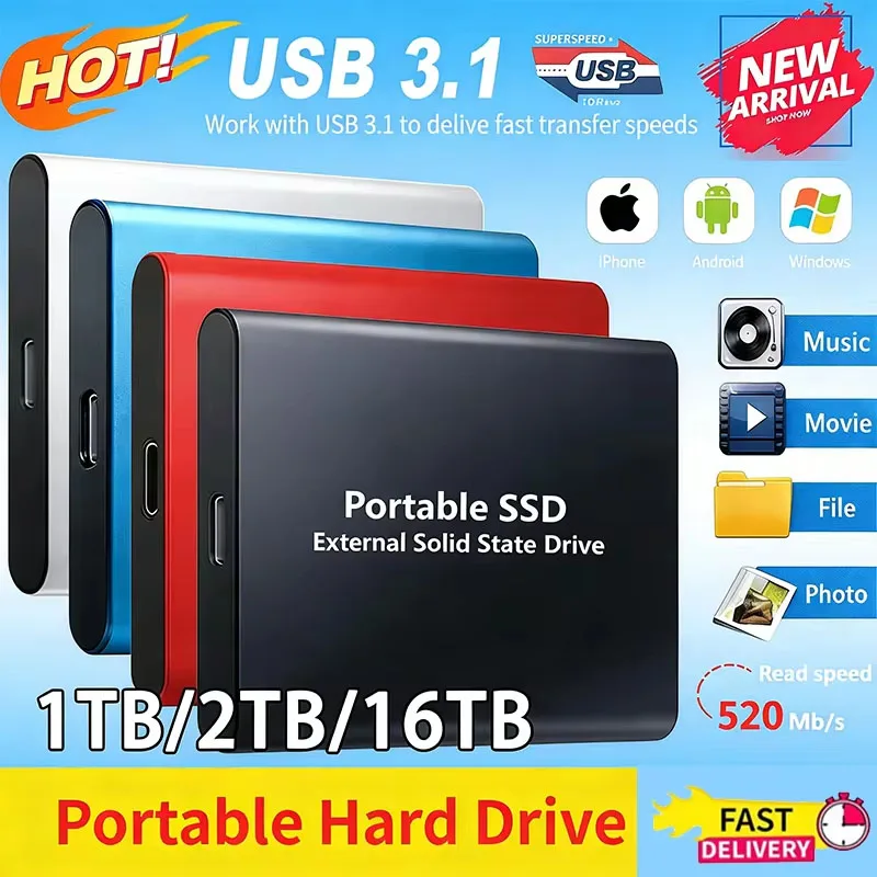 New Portable External SSD High - Laptop External Accessories review and price