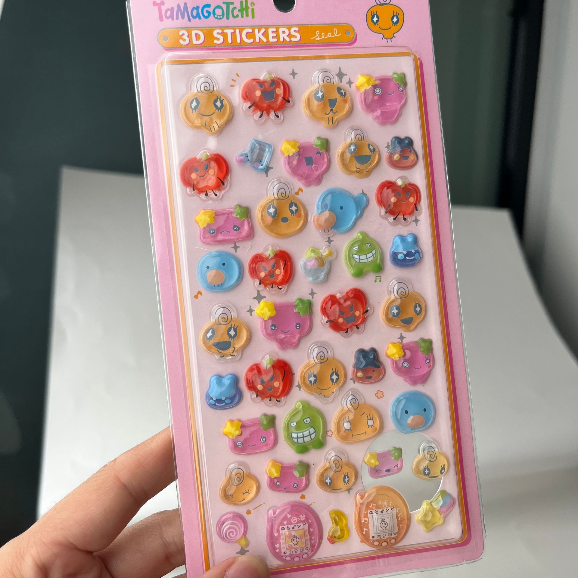 Cute Tamagotchi 3D Puffy Stick - Laptop Accessories Parts review and price