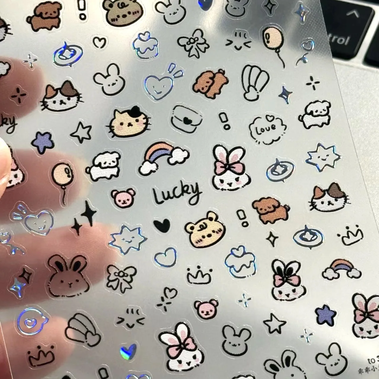 3Pcs mini Cartoon Puppy Bunny  - Laptop Accessories Headphones review and price