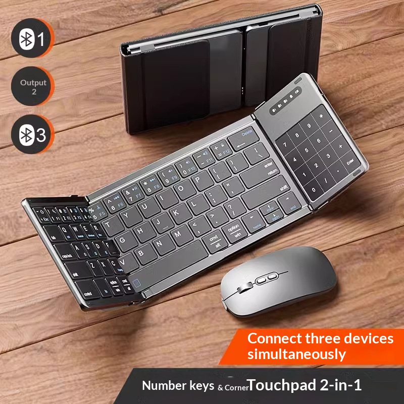Mengzu Tri Fold Wireless Bluet - Laptop Accessories Gaming review and price