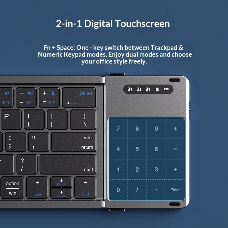 Mengzu Tri Fold Wireless Bluet - Laptop Accessories Gaming review and price