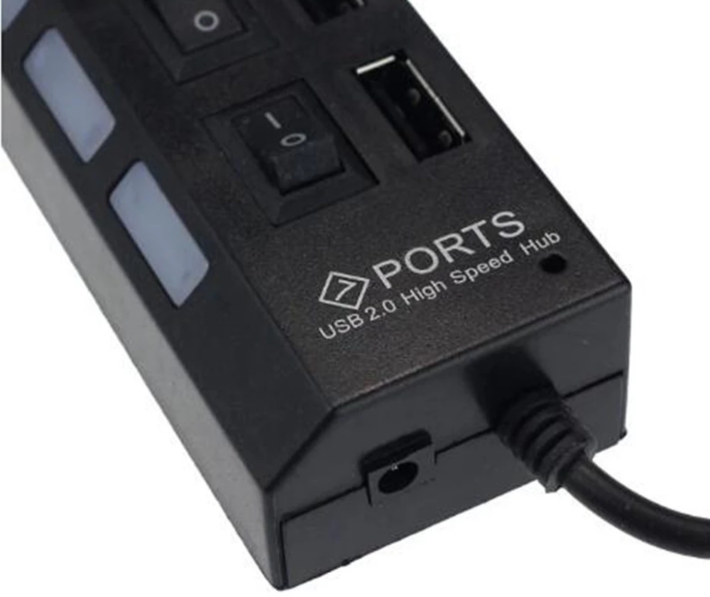7 Port USB 2.0 Hub Splitter Fo - Laptop Accessories For Office review and price