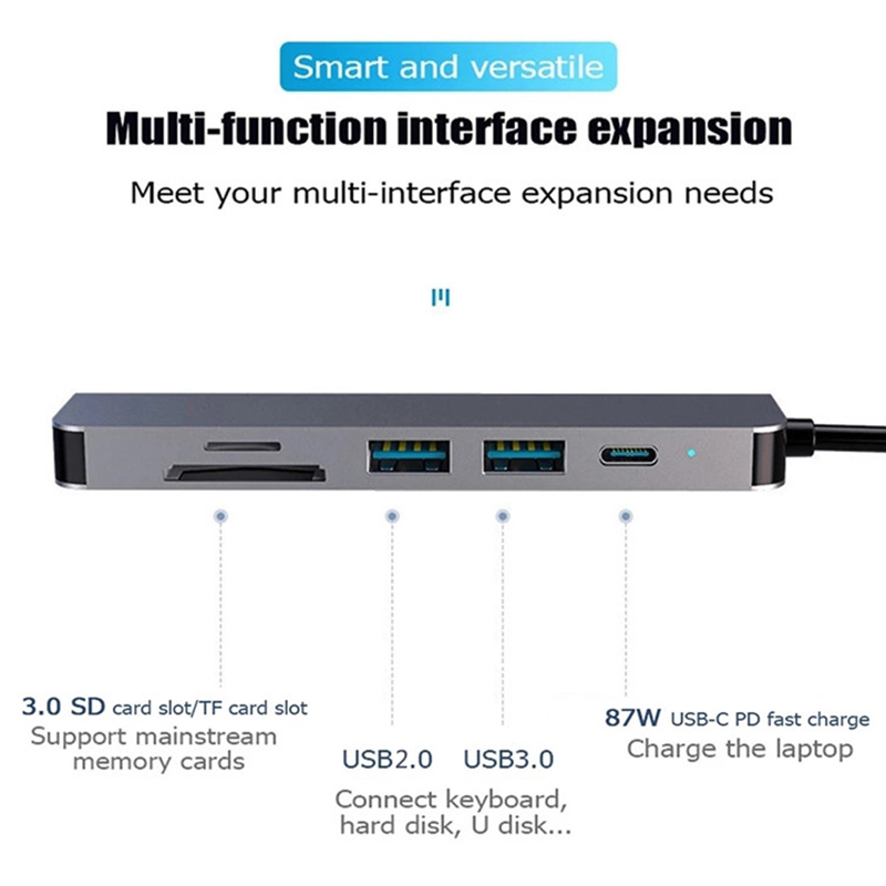 6 In 1 PD Type C Docking Stati - Usb C Docking Hub review and price